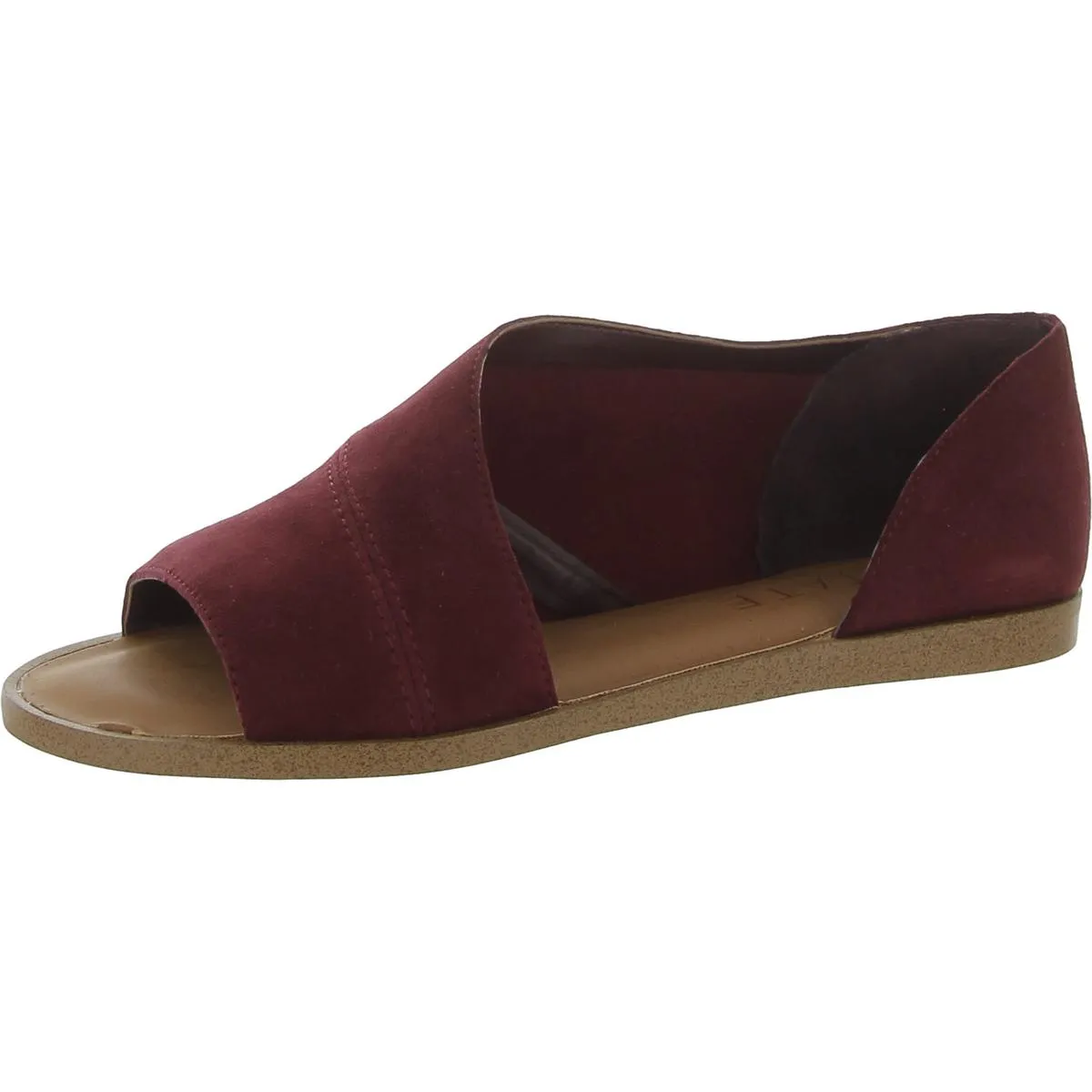 1.State Womens Celvin Leather Open Toe D'Orsay