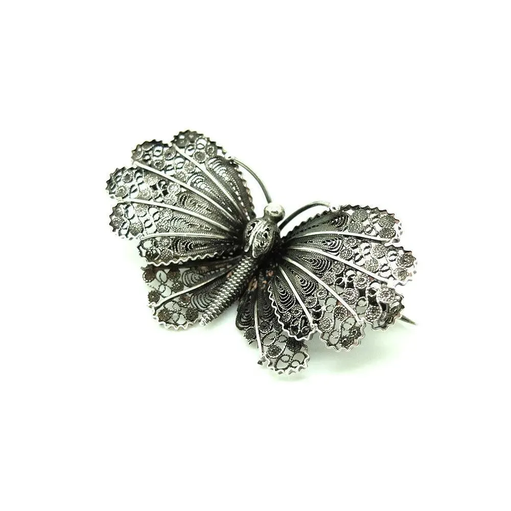 Antique Victorian Butterfly Brooch