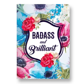 Badass & Brilliant Pocket Diary