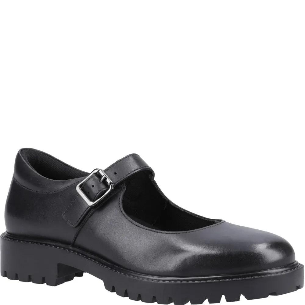 Black Aurora XL Senior School Shoes