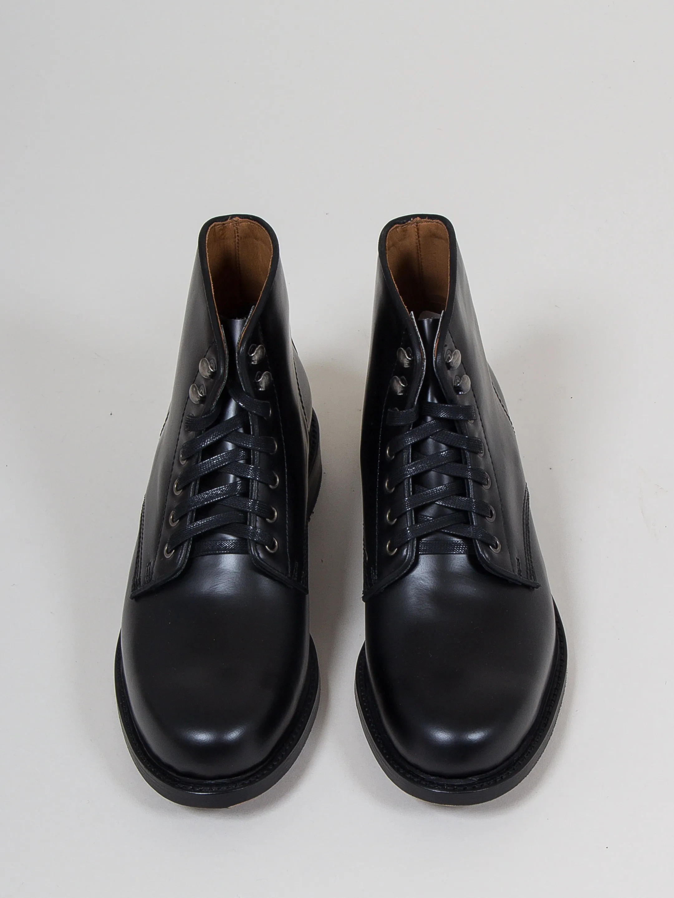 Bright Shoemakers, Military Boot, Black Highshine