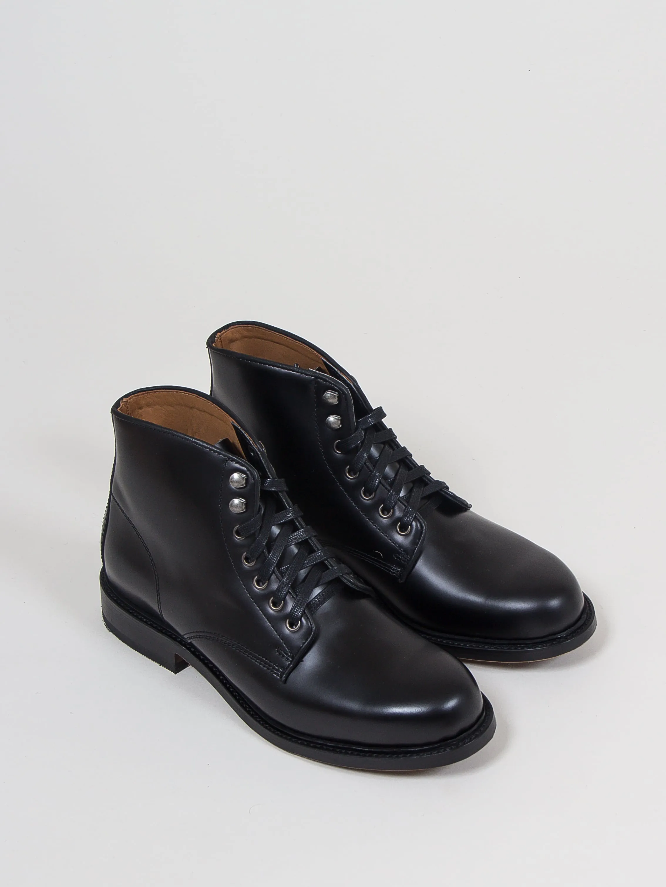 Bright Shoemakers, Military Boot, Black Highshine