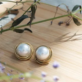 Classic Pearl Elegance Earrings