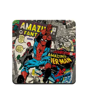 Comic Spidey - 10 X 10 (cm) Coasters