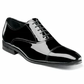 Florsheim Tux Black Leather Cap Toe Oxfords