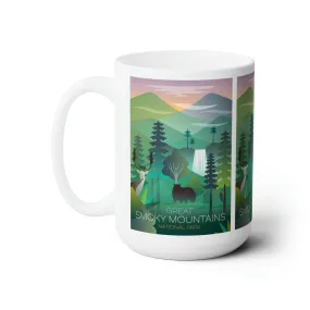 Great Smoky Mountains National Park Ceramic Mug 11oz or 15oz