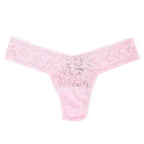 Hanky Panky Signature Lace Low Rise Thong Bliss Pink