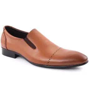 Men  “EDUR”  Pointy Toe Shaded Leather Formal Shoes