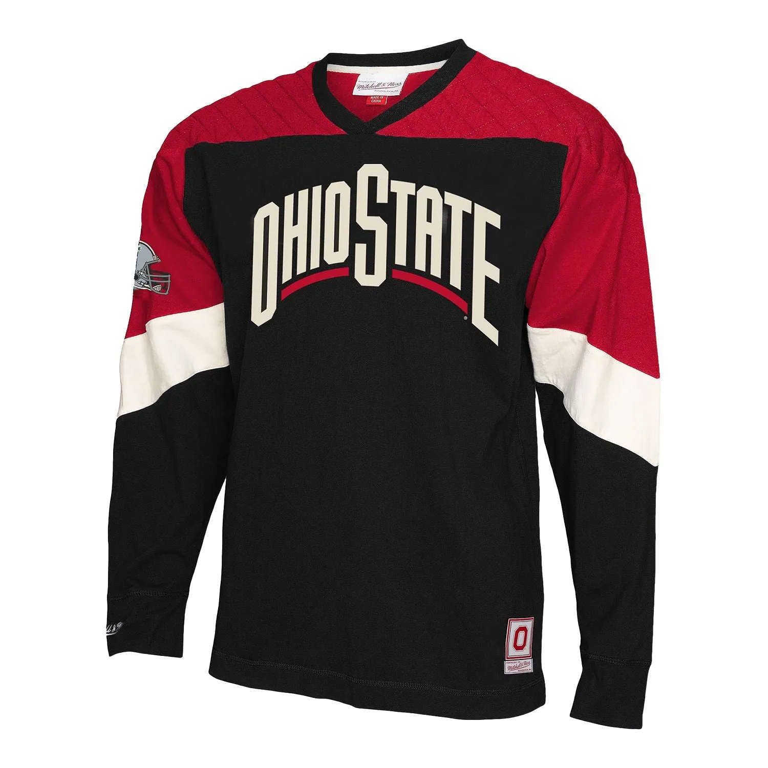 Ohio State Buckeyes Heavy Raglan Long Sleeve T-Shirt