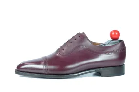 Palacio - MTO - Mulberry Calf - LPB Last - Single Leather Sole