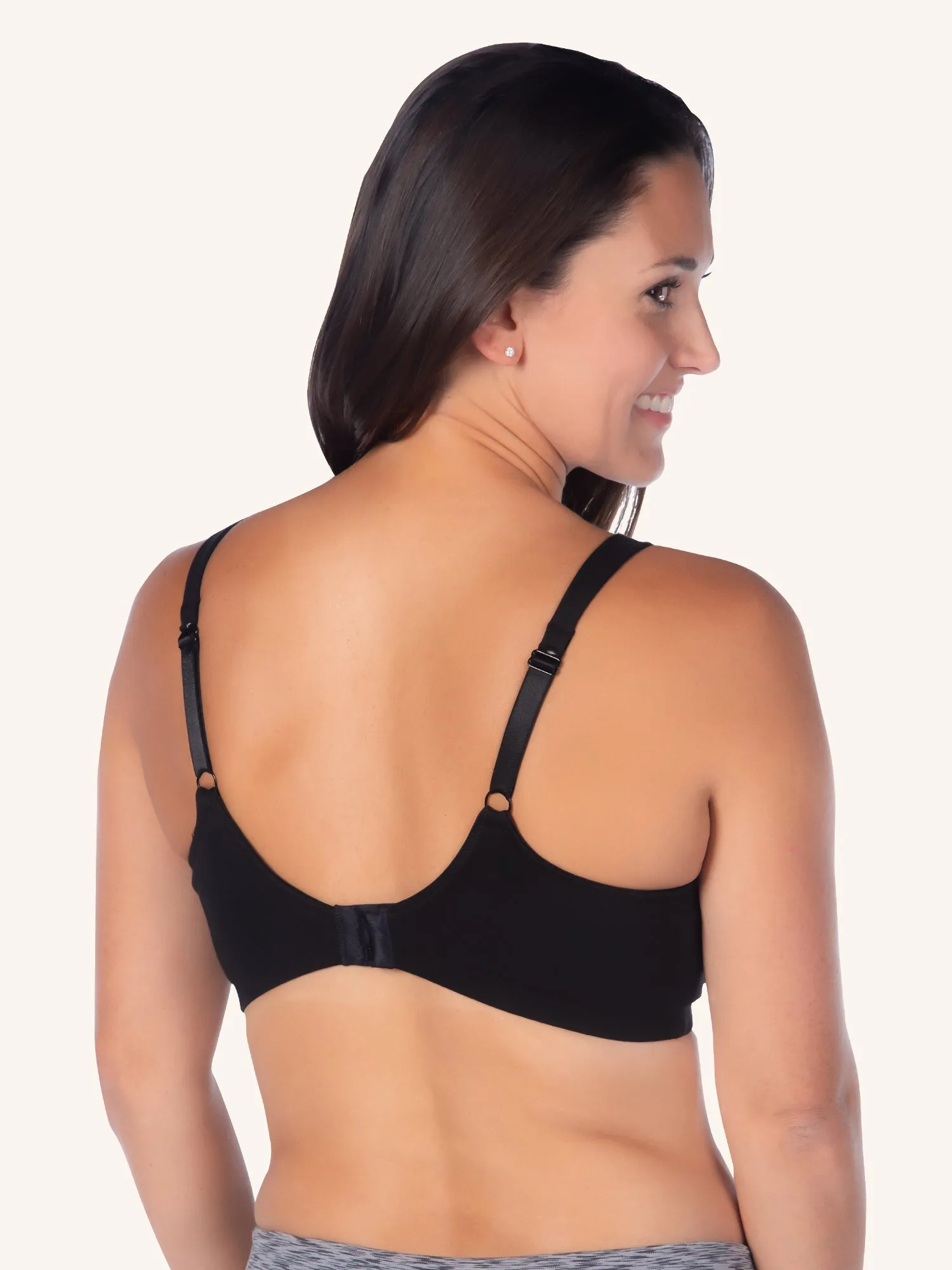 The Natalie -  Cotton Wirefree Nursing Sports Bra