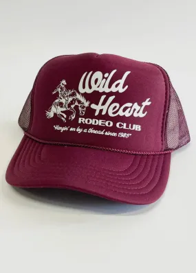 Wild Heart Rodeo Club Trucker Hat